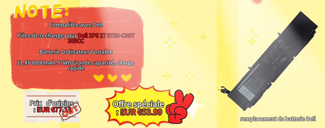 Bannière Dell XPS 17 9730-CN97305CC