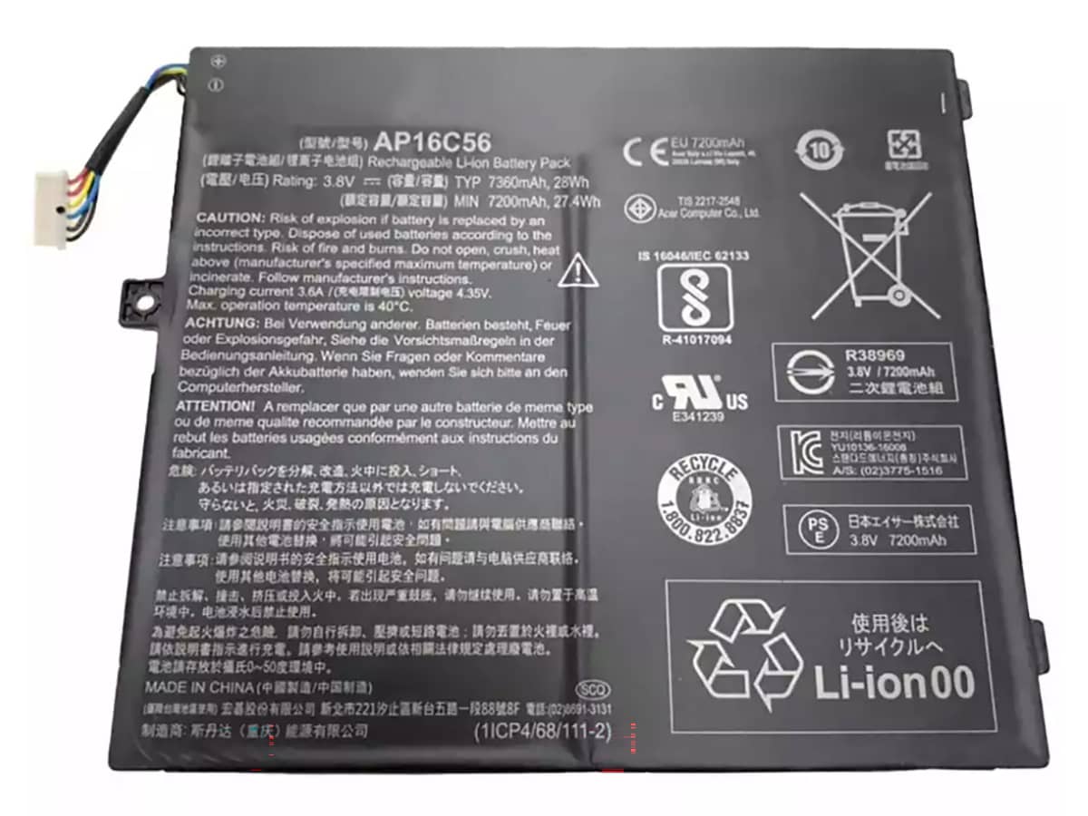 compatible avec ACER AP16C56