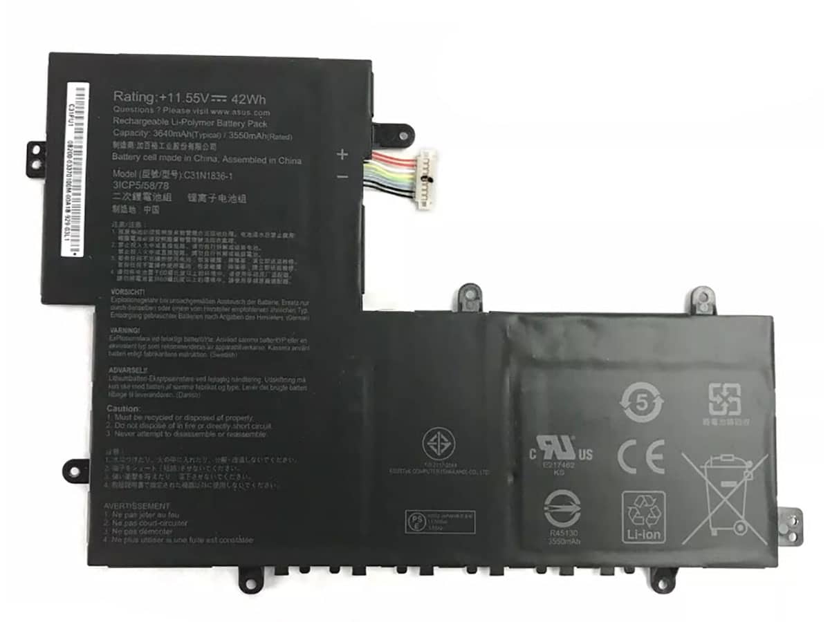 compatible avec ASUS C31N1836