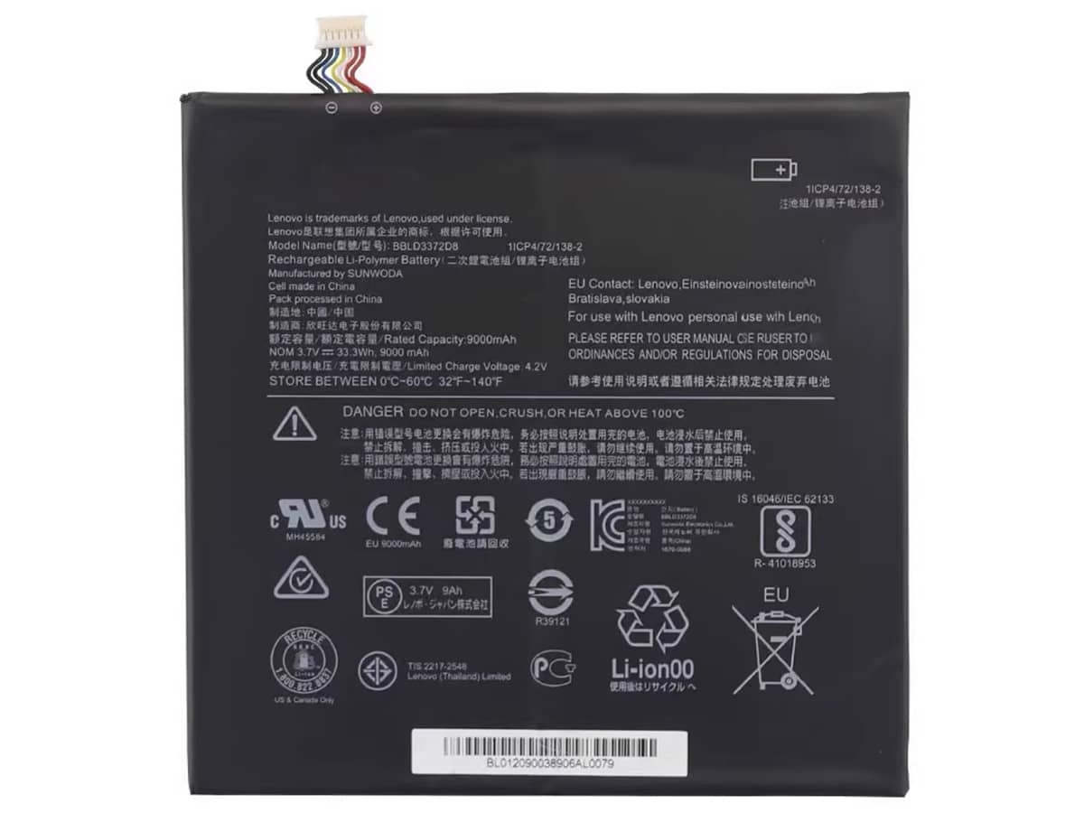 compatible avec LENOVO BBLD3372D8