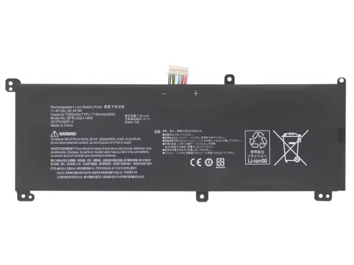 compatible avec HASEE SQU-1609